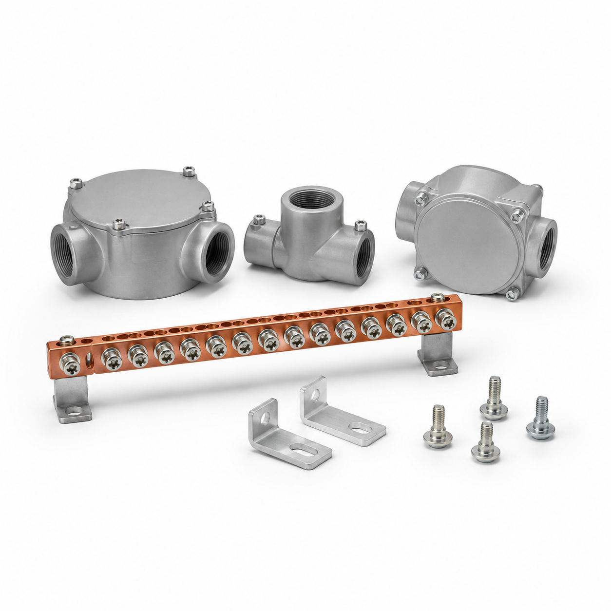 Ground Bars, Hubs & Mounting Hdwe